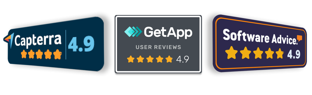 Capterra badges
