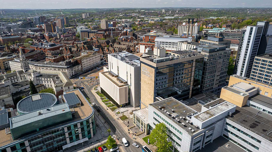 Leeds City from above
